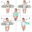 (Green) Baby Swaddle Strap Multifunction Comfortable Wrap Arms Only Home 5
