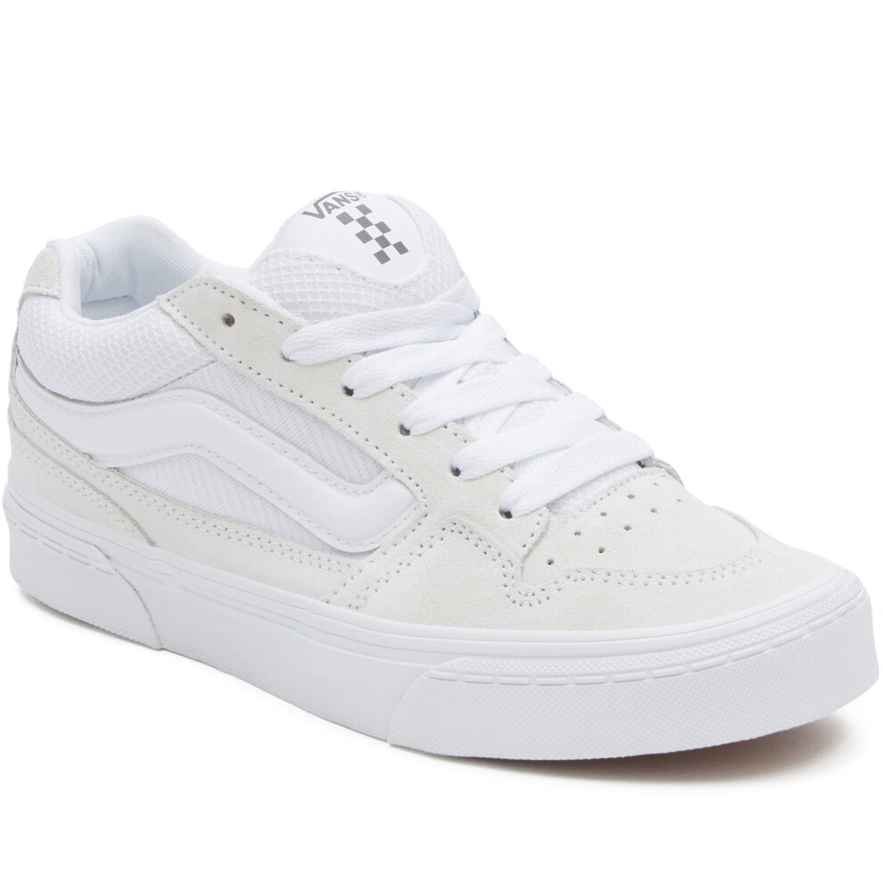 (4 UK, White) Vans Womens Caldrone Chunky Retro Skater Trainers Sneakers Shoes