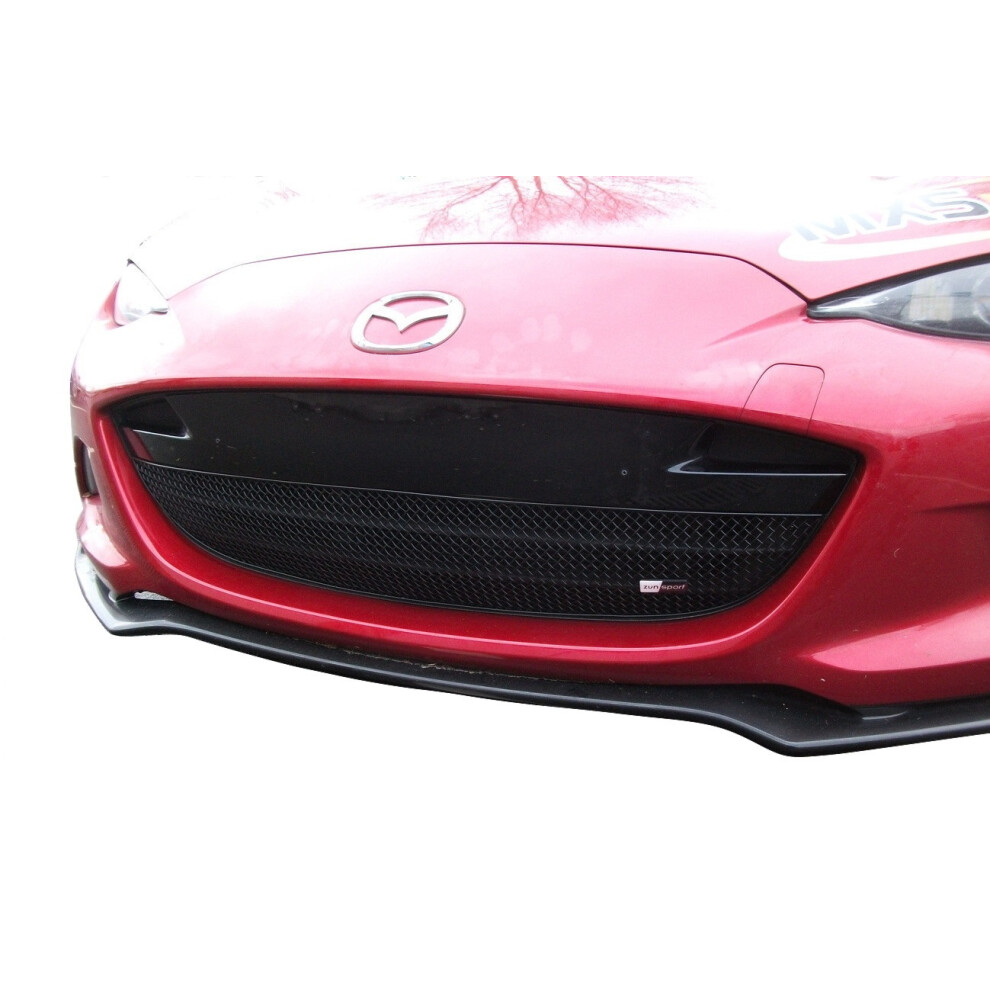 (Black) Mazda Mx5 Mk4 Nd - Lower Grille (2015 -) Black 5060448599660