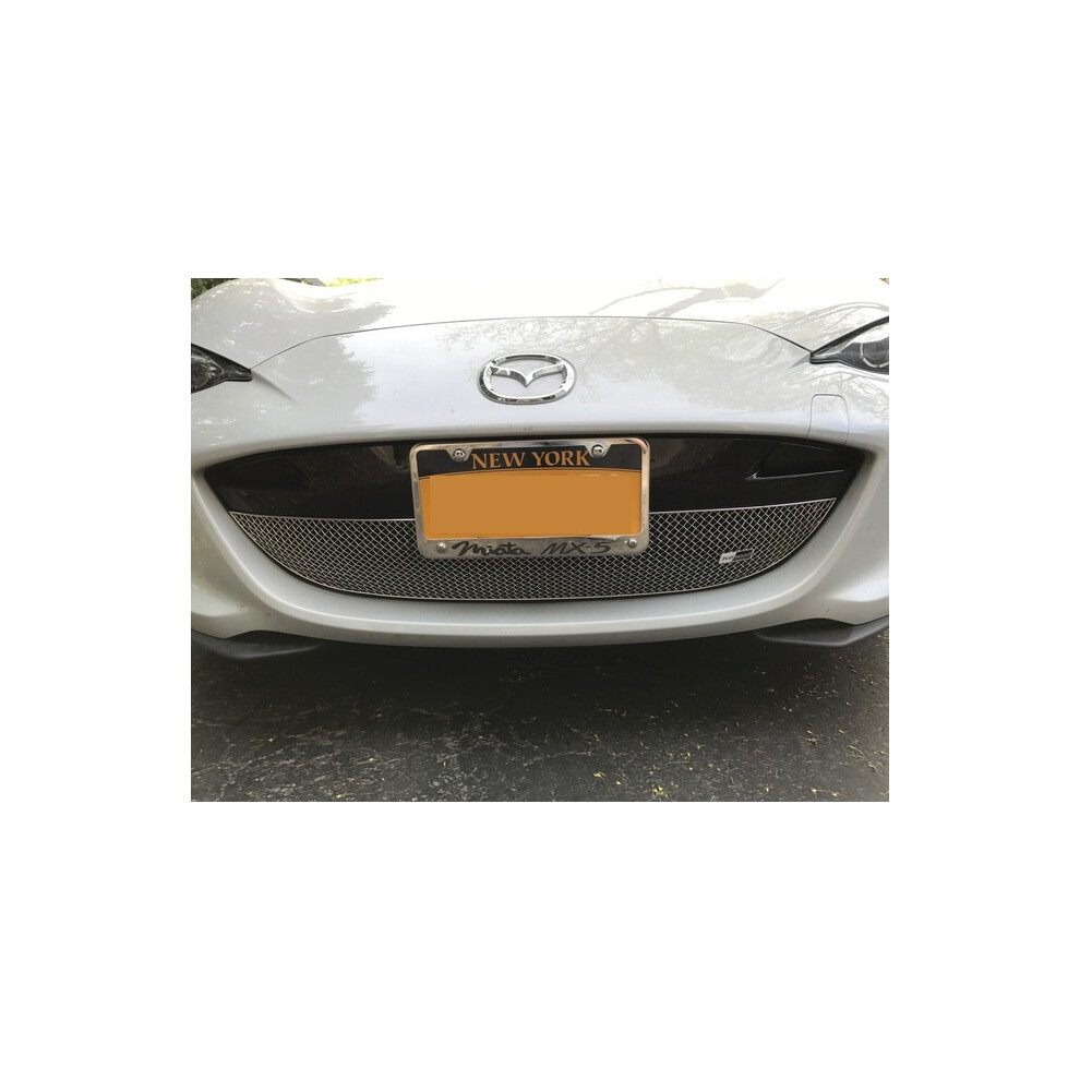 (Silver) Mazda Mx5 Mk4 Nd - Lower Grille (2015 -) Silver 5060448599646