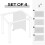 Outsunny Outsunny 3 x 4(m) Universal Gazebo Replacement Sidewall Set, 4 Panels, Grey 2