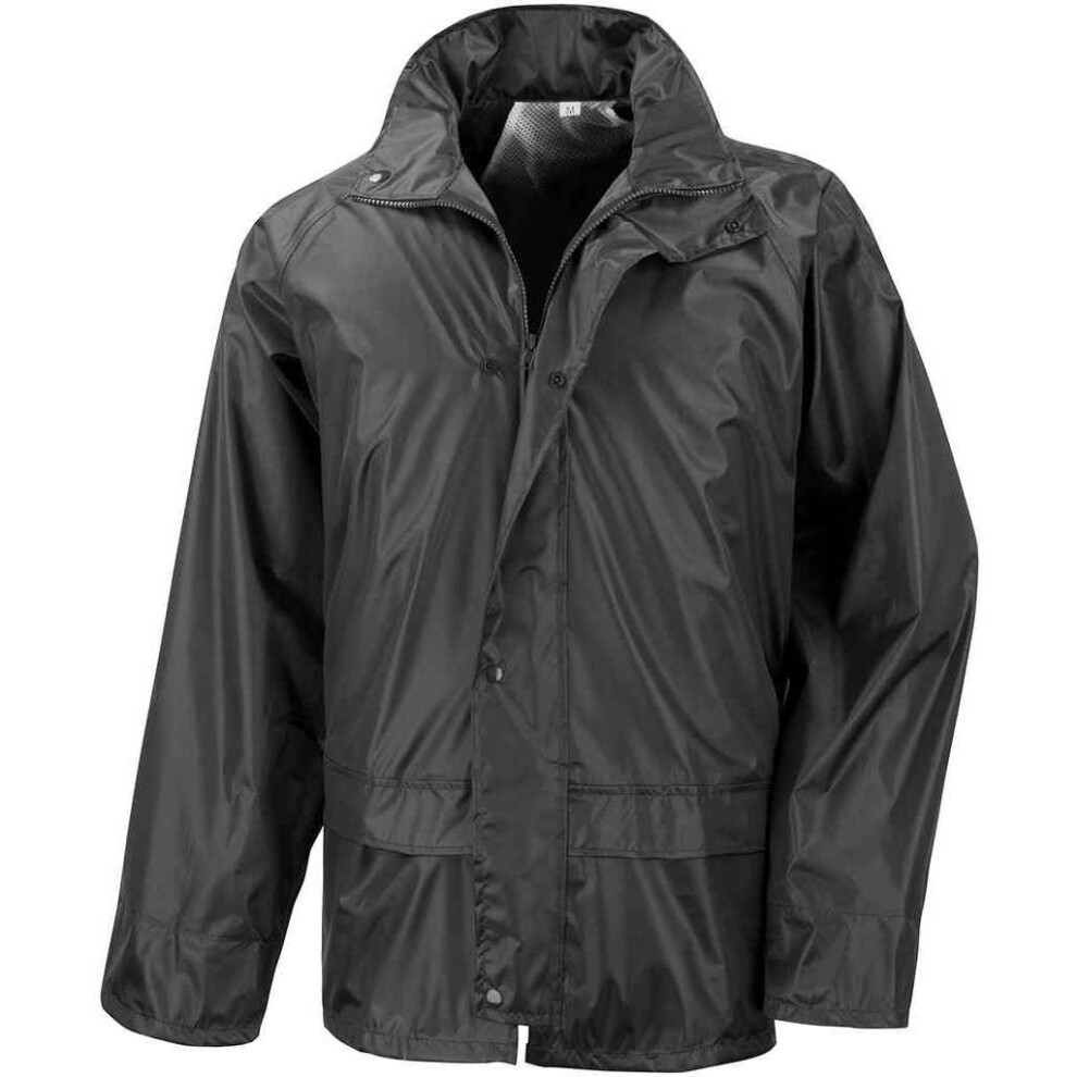 (XL, Black) Result Core Mens Waterproof Jacket