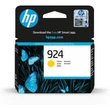 HP 924 Authentische Tintenpatrone Gelb