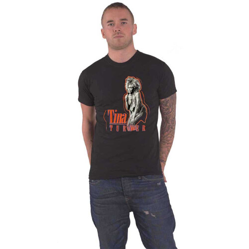 Tina Turner Neon Logo T Shirt