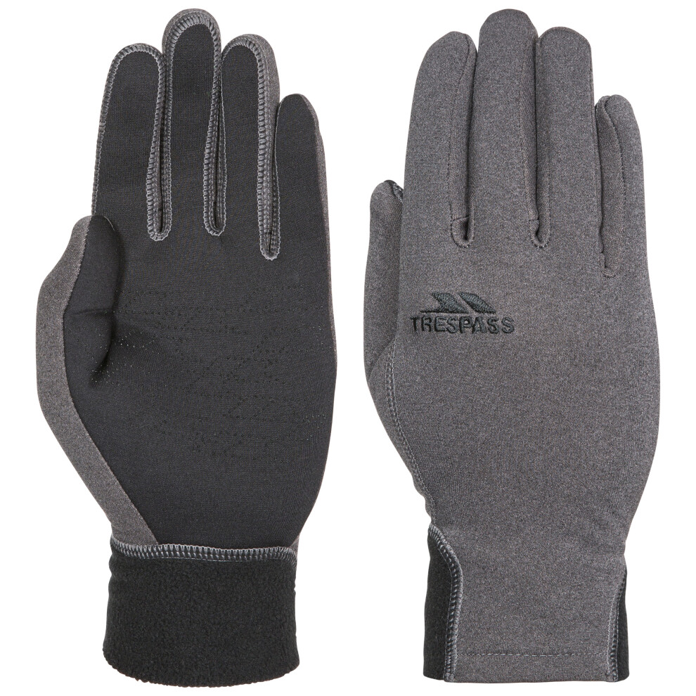 (L/XL, Carbon Marl) Trespass Touch Screen Compatible Adults Gloves