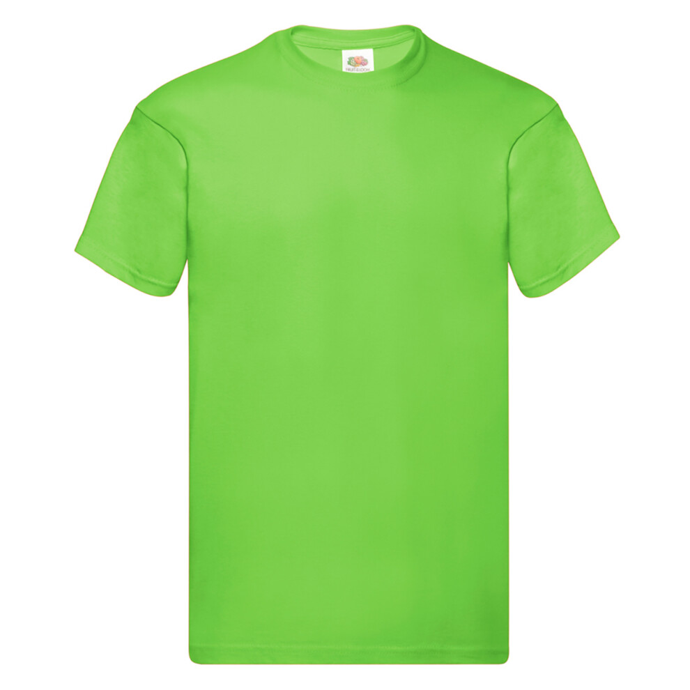 Fruit Of The Loom (M, Lime) Screen Stars Mens Original Short Sleeve T-Shirt Multicoloured