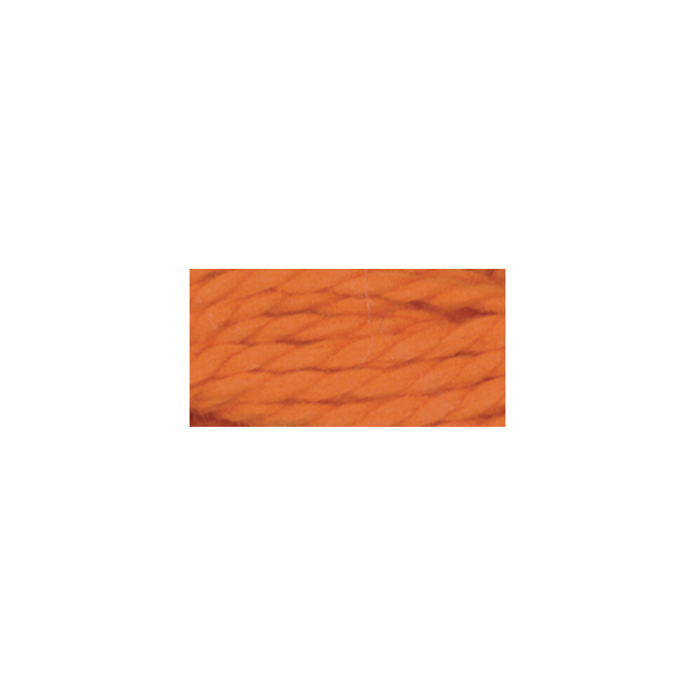 DMC Pearl Cotton Skein Size 3 16.4yd-Tangerine 115 3-740