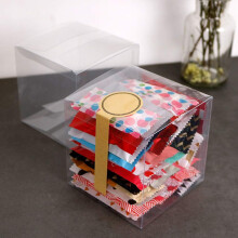 100 Clear PVC Sweets Gift Candy Boxes Cookies Bag Wedding Favour Party