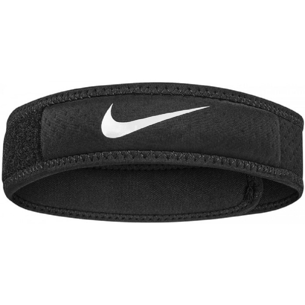 (L-XL, Black/White) Nike Pro Patella 3.0 Knee Brace