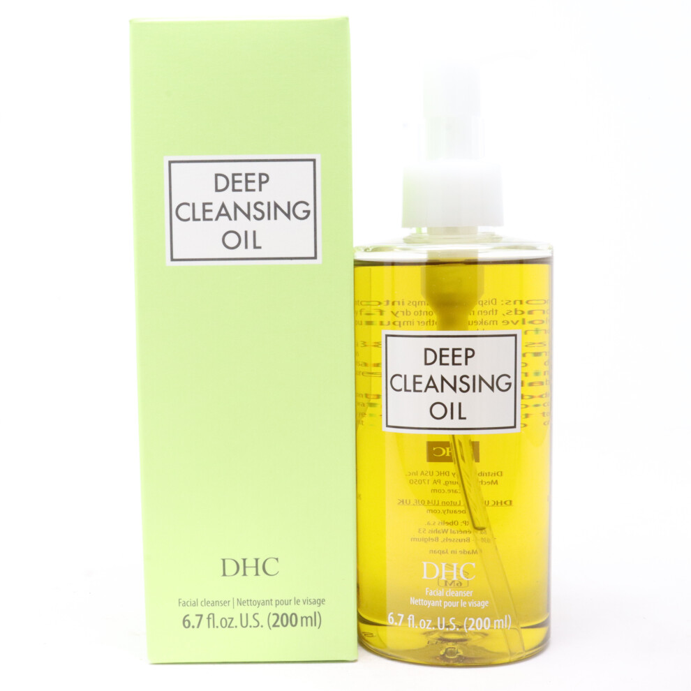 Dhc Deep Cleansing Oil Facial Cleanser 6.7oz/200ml New With Box
