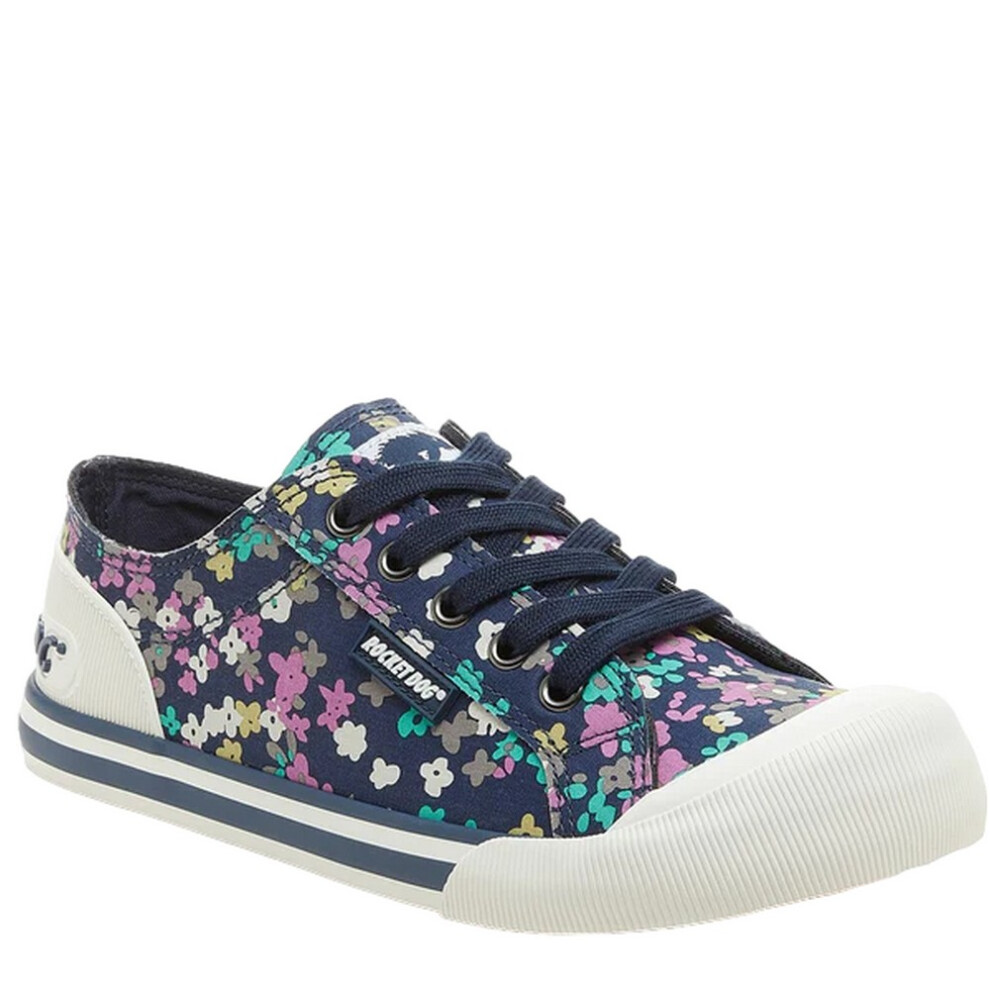 (7 UK, Navy) Rocket Dog Womens/Ladies Jazzin Trainers