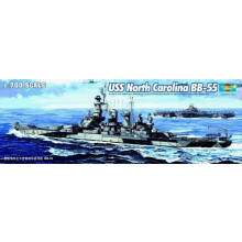 TRU05734 - Trumpeter 1:700 - USS North Carolina BB-55