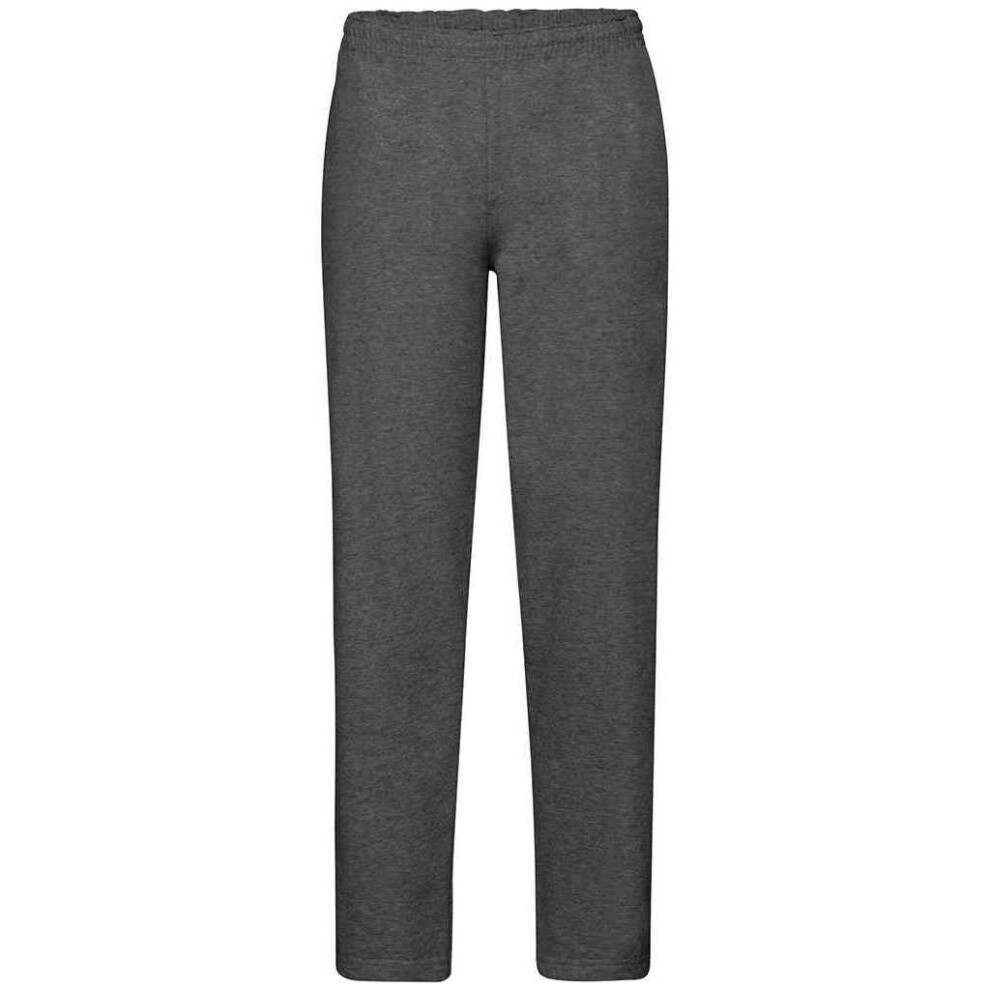 Classic Heather Open Hem Jogging Bottoms