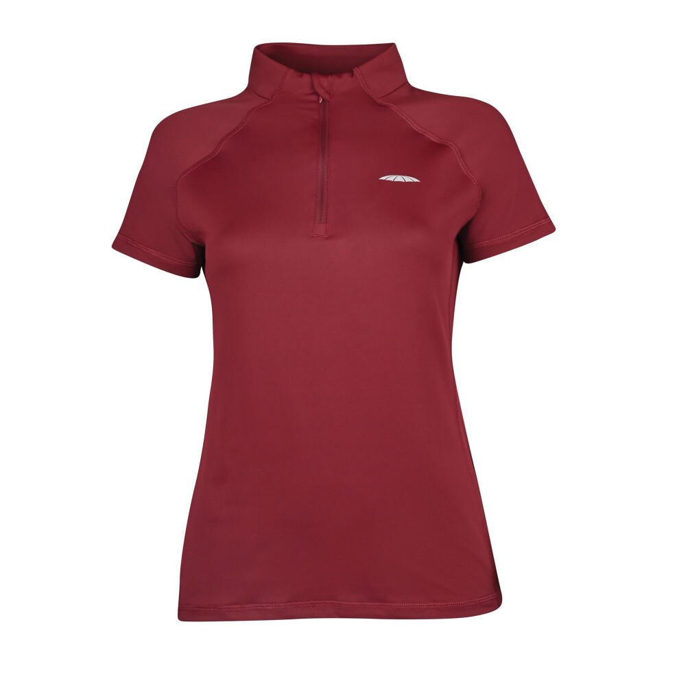 (XXS, Maroon) Weatherbeeta Womens/Ladies Prime Base Layer Top