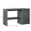 Homcom HOMCOM Computer Desk w/ Drawers Modern Writing Workstation for Home Office Grey 2