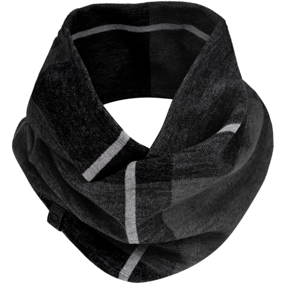 (One Size, Black) Buff Unisex Infinity Winter Warm Snood Scarf