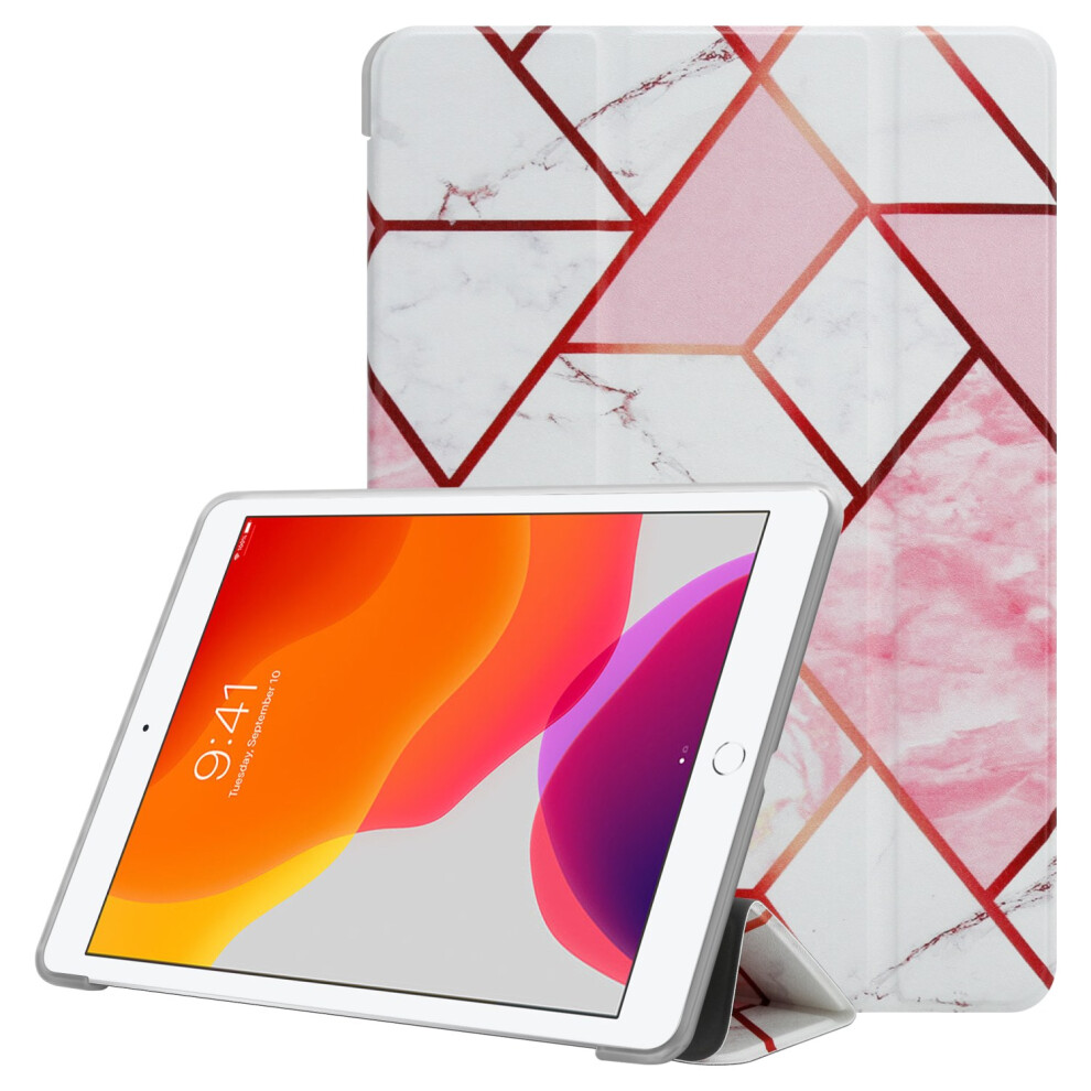 (White Pink Marble) Cadorabo Tablet Case for Apple iPad PRO (10.5 Zoll) Ultra thin protective case flexible TPU silicone stand function