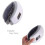 Wireless Eye Massager Air Compression With Music Smart Heated Goggles White 3