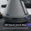 Tower Tower T10079GRY Sera Pyramid Kettle with Smoked Black Trim, 1.7L, 3KW, Grey 7