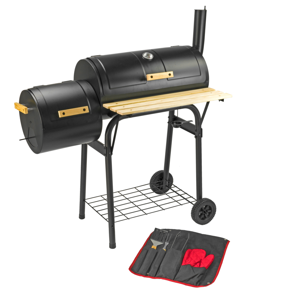 KCT Outdoor Multifunction BBQ Smoker with Multi Tool Set