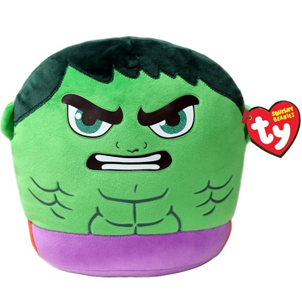 Ty Squishy Beanie 10 " Hulk