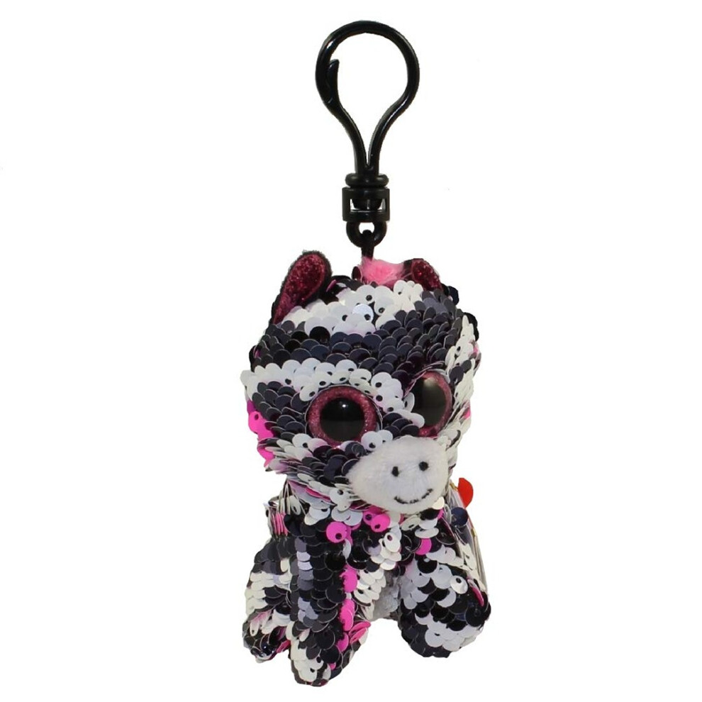 Ty Zoey Zebra Flippable Clip