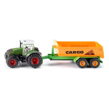 Tracteur Fendt avec benne sur crémaillère déposable - SIKU - échelle 1/50 - Garçon - A partir de 3 ans