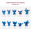 12 peças de figuras e ornamentos Stitch however 3