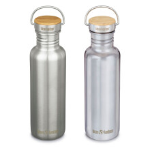 Klean Kanteen Reflect - Stainless Steel water bottle with Unibody Bamboo Cap