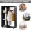 Homcom HOMCOM Rolling Open Wardrobe Hanging Rail Storage Shelves for Clothes, Black 3