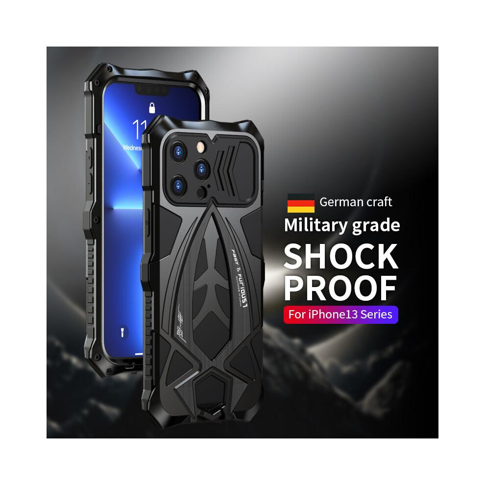 (Black) Case For Iphone 12/12 Pro Kumwum Armor Phone Military Grade Drop Protection Cover Built-In Silicone Shockproof Dustproof Heavy Duty Hybrid Met Black 764762585549