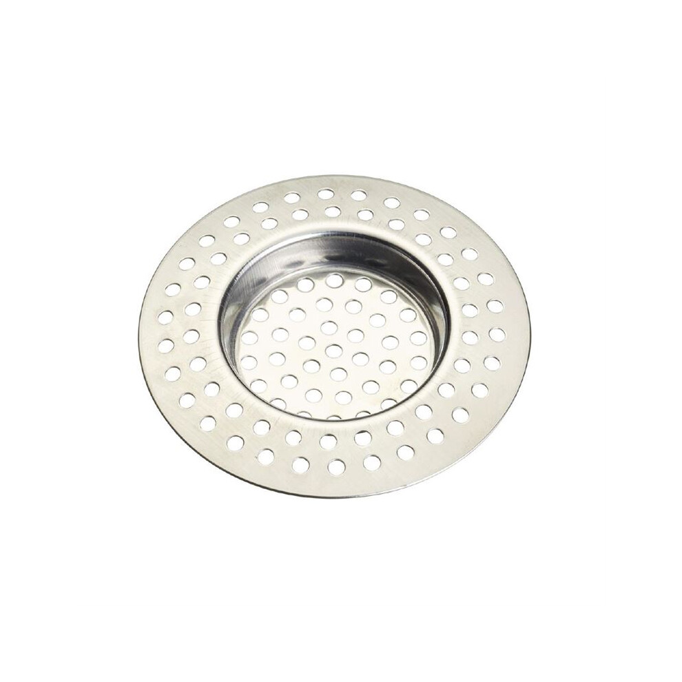 Kitchencraft Stainless Steel Large Hole Sink Strainer 75Mm 5028250643148