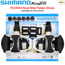 (R540-White) SHIMANO TIAGRA  PD-R540 Road Bikes Pedal Self-locking With SH11 Cleat