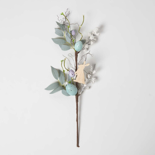 Homescapes Easter Egg and Bunny Artificial Stem 1
