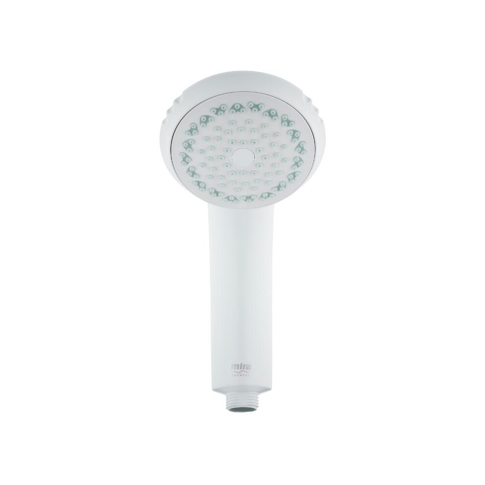 Mira Response Adjustable Shower Head Handset - White 1605.103 (was RF1 / 411.92)