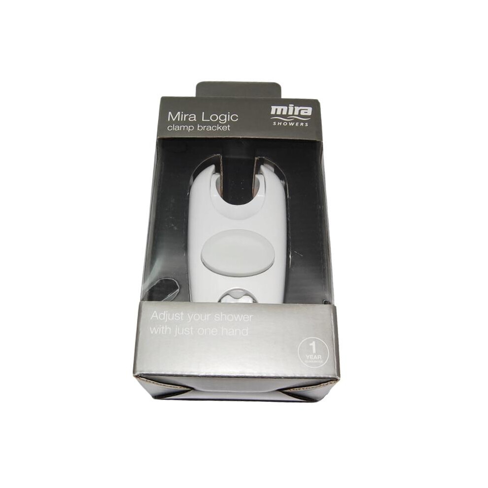 Mira Logic Clamp Bracket Assembly Shower Head Holder White 450.06 (2.