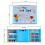208 pc Deluxe Quality Portable Blue Art Set in case 8