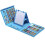 208 pc Deluxe Quality Portable Blue Art Set in case 3