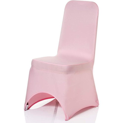 Spandex Chair Cover, Stretchy Fabric Elastic Protective Slipcovers Removable Washable Dining Chair Cover for Weddings Banquets Hotel Parties Décor 2