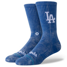 LA Dodgers Socks Mens Crew Blue Stance