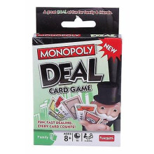 Version anglaise du jeu de cartes Monopoly Deal Play Card Toy & Puzzle Party Board Game