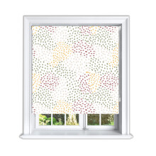 (60 cm Width x 160 cm Drop, Paint Stroke) Lister Cartwright Paint Stroke Blackout Roller Blinds Windows Blind Easy Fit Child Safety Included