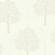 Holden Decor Opus Ornella Tree Texture Grey Glitter Wallpaper 35253