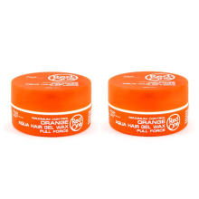 RedOne Orange Aqua Hair Gel Wax Full Force 150ml x2