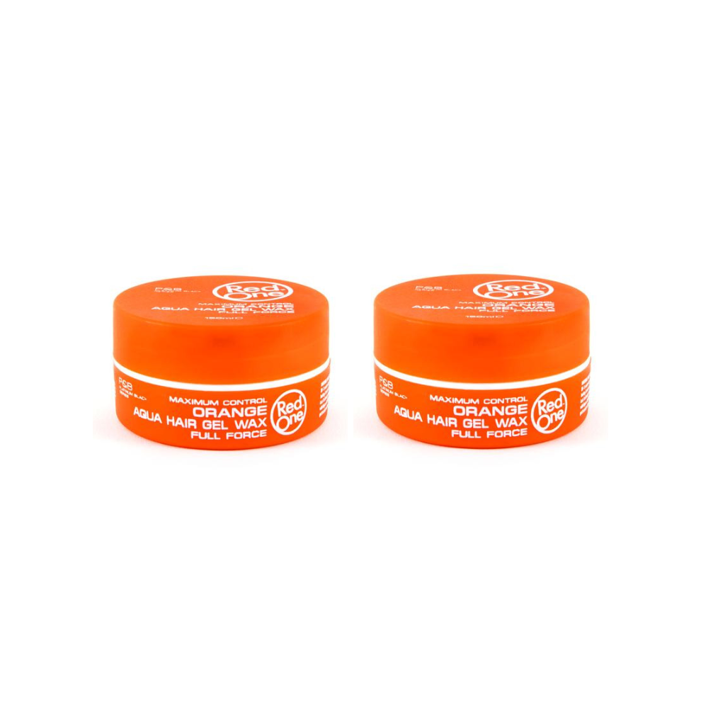 Redone Orange Aqua Hair Gel Wax Full Force 150Ml X2