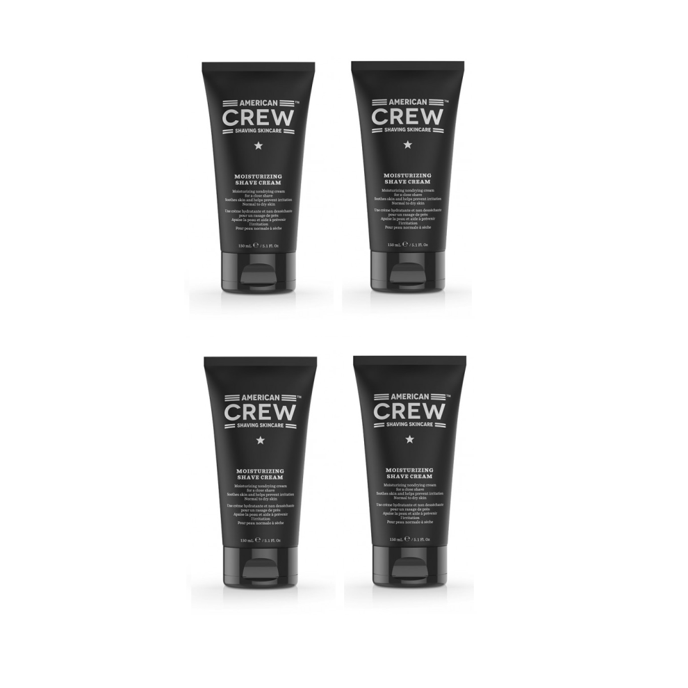 American Crew Moisturizing Shave Cream 150ml x4