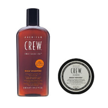 American Crew Daily Moisturizing Shampoo 450ml and Boost Powder 10g