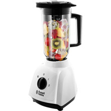 Russell Hobbs Food Collection 1.5L Plastic Jug Blender, 2 speeds & pulse setting, Removable Stainless Steel blades, 400W, 24610
