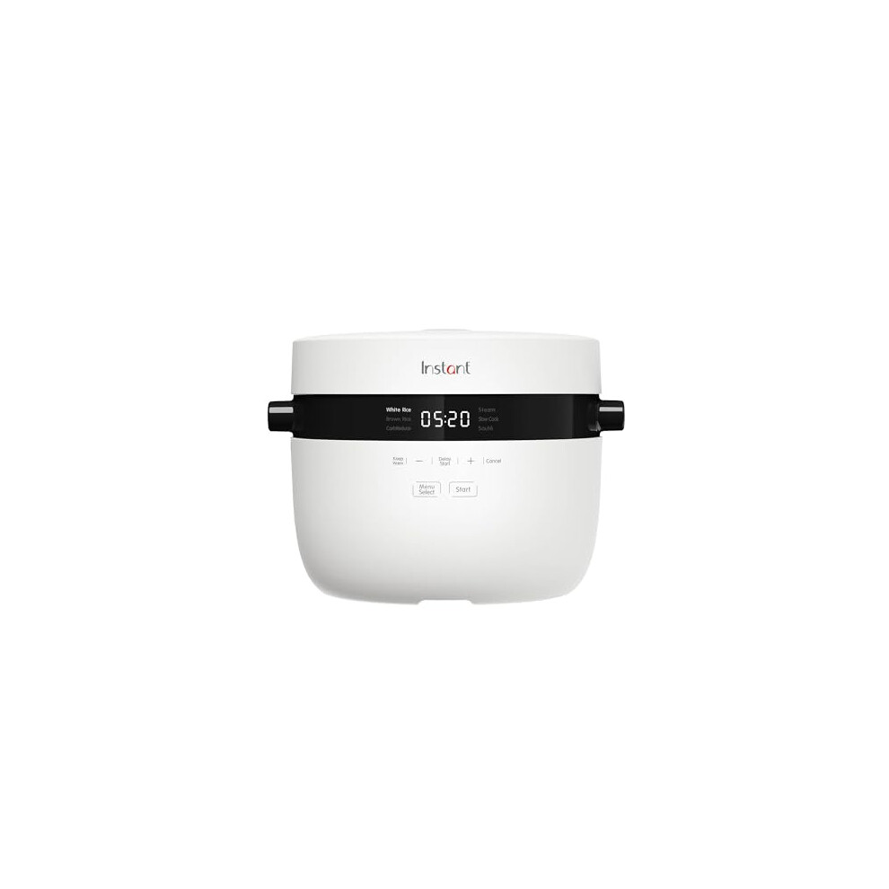 Instant Brands Instant Rice Cooker And Steamer - Automatic Versatile Digital Rice Cooker, Steamer And Sauté Pan - (12 Cup / 2.8L) - Up To 12 Portions White