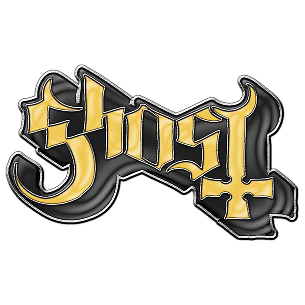 Ghost Pin Badge Classic Band Logo new Official Metal Lapel